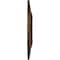 Ekena Millwork Bordeaux Ceiling Medallion (Fits Canopies up to 3 1/4"), 22 5/8"OD x 1 3/4"P, Root Beer Crackle CM22BORBC - alternate 5